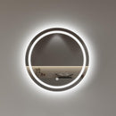Espelho para Banheiro Redondo com LED Bivolt 60cm Redondo Gavix